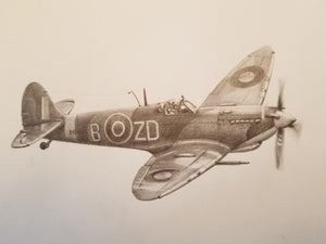 Spitfire Mk IX (Print)
